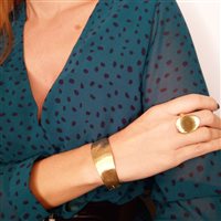 Ring Marco Bicego Woman Lunaria in Yellow Gold AB564 - AB564